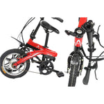 Load image into Gallery viewer, Compact Foldable Electric Bike with 14" Wheels, 36V Battery & 250W Motor