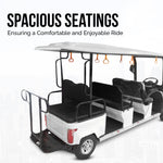 Load image into Gallery viewer, 8-Seater Electric Golf Cart: Luxury, Power, and Safety on the Greens