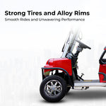 Load image into Gallery viewer, COOLBABY GRF44: 4-Seater Cart - Perfect for Club, Hotel, and Electric Sightseeing