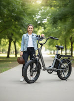 Load image into Gallery viewer, U03 Lightweight Electric Bike | 750W Max Power & 70KM Range