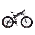 Load image into Gallery viewer, 350W Fat Tire Foldable Electric Bicycle