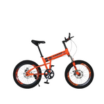 Load image into Gallery viewer, 21-Speed Kids Folding Mountain Bike