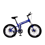 Load image into Gallery viewer, 21-Speed Kids Folding Mountain Bike