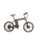 Load image into Gallery viewer, 21-Speed Mountain Bike – Black/Red, Dual Suspension