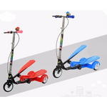 Load image into Gallery viewer, 3-Wheel Electric Scissor Scooter for Kids - Dual Pedal Ride