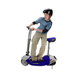 Load image into Gallery viewer, Foldable 24V Electric Scooter for Kids - Adjustable Seat