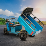 Load image into Gallery viewer, Heavy-Duty 3-Wheeler Electric Cargo Tricycle with Dump Bed - 1000W Motor, 500kg Load Capacity, 30-40 km/h Speed