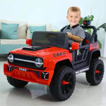 Load image into Gallery viewer, Road Jeep for Kids - Off-Road Ride-On with Remote Control, LED Lights
