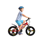 Load image into Gallery viewer, 16-Inch Alloy Wheel Kids' Bike for Boys & Girls (Ages 5-8) - Durable Frame, Caliper Brakes, Red & Green Colors
