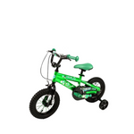Load image into Gallery viewer, 12" Rockstar Kids Bicycle with Training Wheels - Durable Steel Frame, Rubber Tires, and Safety Features