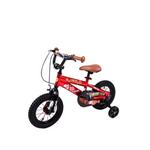 Load image into Gallery viewer, 12" Rockstar Kids Bicycle with Training Wheels - Durable Steel Frame, Rubber Tires, and Safety Features