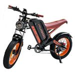Load image into Gallery viewer, Kugoo V-06 Harley Fat Tire Electric Bike