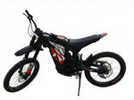 Load image into Gallery viewer, Black electric bike with red accents on a white background