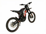 Load image into Gallery viewer, Black off-road bike with red accents on a white background