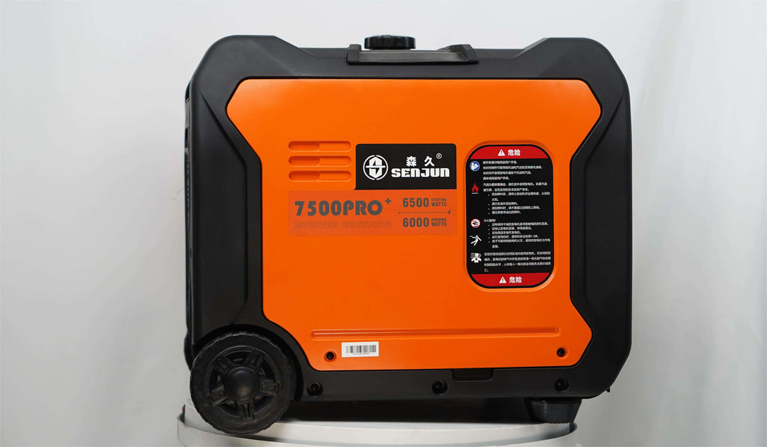 Portable 5500 Watts Big Power Super Silent Inverter Gasoline Generator Electric Remote Starting 220V Petrol Generator for Camp