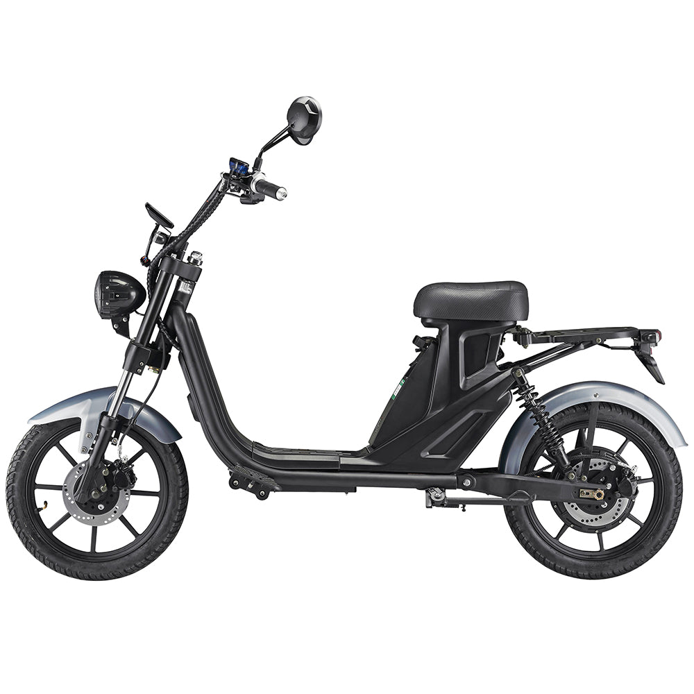 LUQI Q4 Wholesale Long Range 1000W Adults Fat Tire Lithium Battery E Scooter with Street Legal