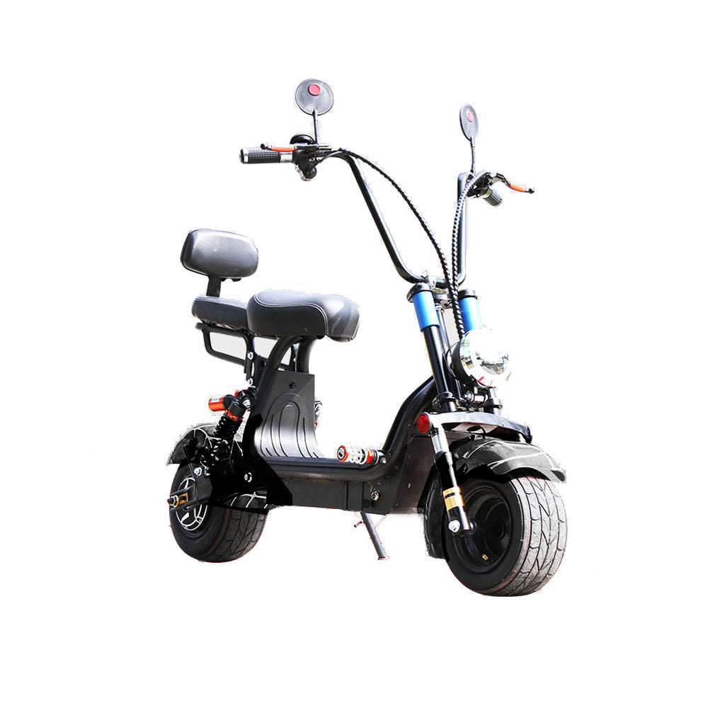 Electric Harley Bike 1000W 48V - Luxury Two-Seater, Brushless Motor