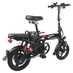 Load image into Gallery viewer, 14-Inch Foldable Electric Bike – 2-Seater, 350W Motor
