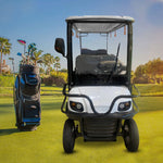 Load image into Gallery viewer, 8-Seater Electric Golf Cart: Luxury, Power, and Safety on the Greens
