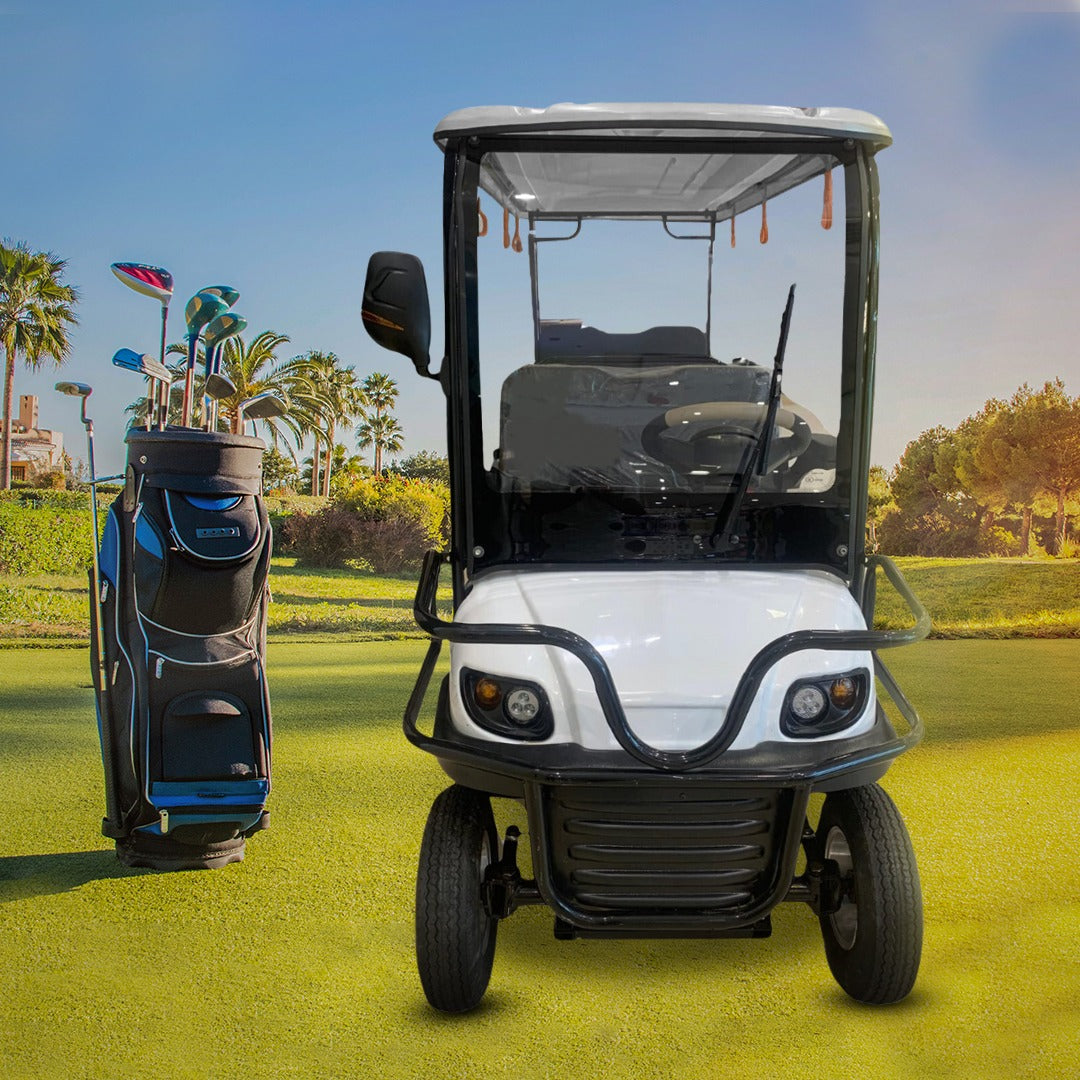 8-Seater Electric Golf Cart: Luxury, Power, and Safety on the Greens