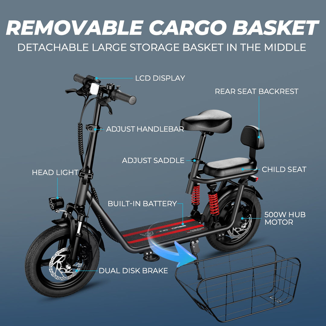 C3 Electric Bike – Brushless Motor