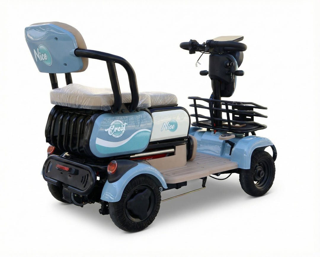 A6 Four-Wheel Leisure Electric Vehicle – 600W Motor, 48V Battery, Heavy-Duty Design