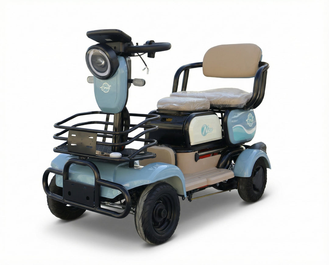 A6 Four-Wheel Leisure Electric Vehicle – 600W Motor, 48V Battery, Heavy-Duty Design