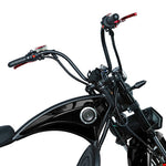 Load image into Gallery viewer, Electric Scooter With BT Speaker 65KM/H, Fat Tire Electric motorcycle | Black - COOLBABY
