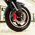 Load image into Gallery viewer, Electric Scooter With BT Speaker 65KM/H, Fat Tire Electric motorcycle | Black - COOLBABY
