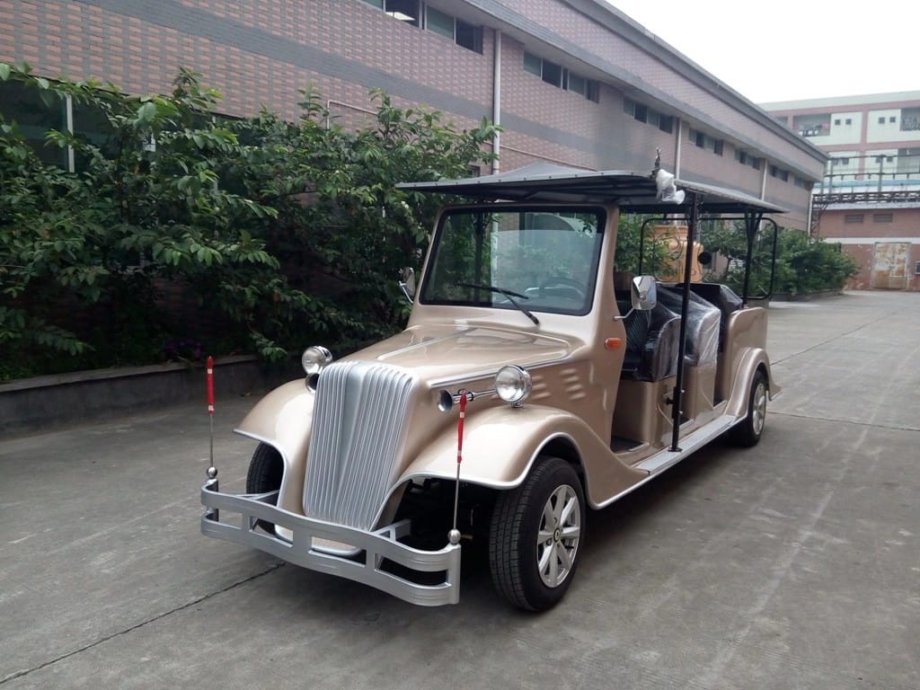 LT-S8: 8-Seater Vintage Tour Cart