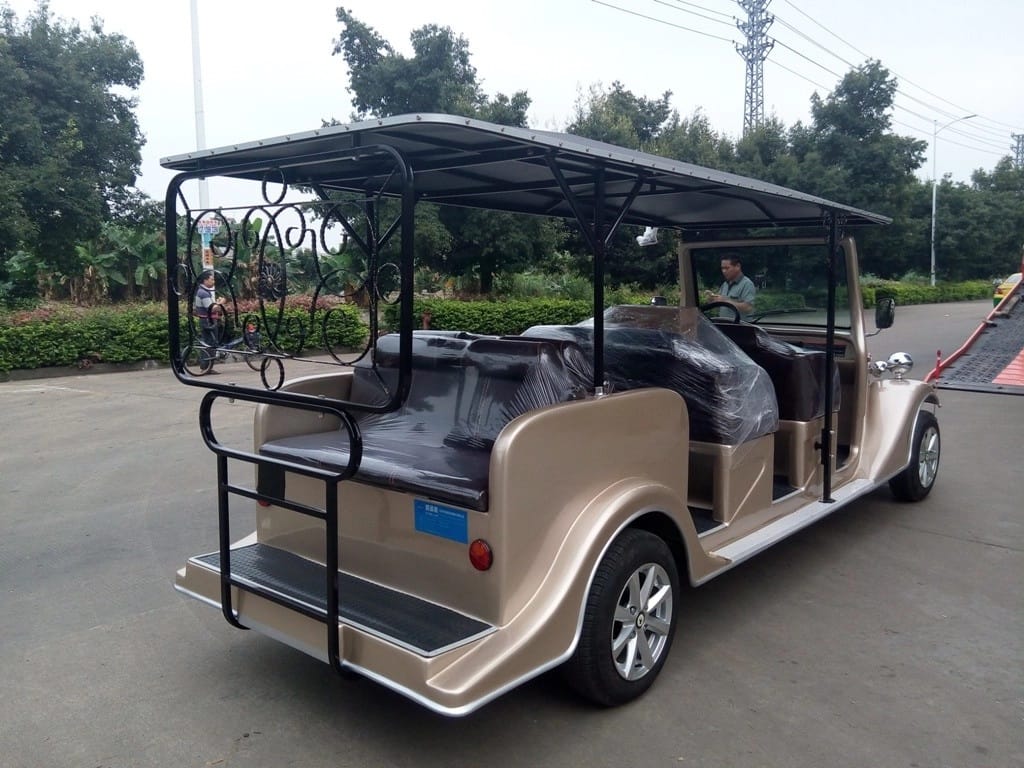 LT-S8: 8-Seater Vintage Tour Cart