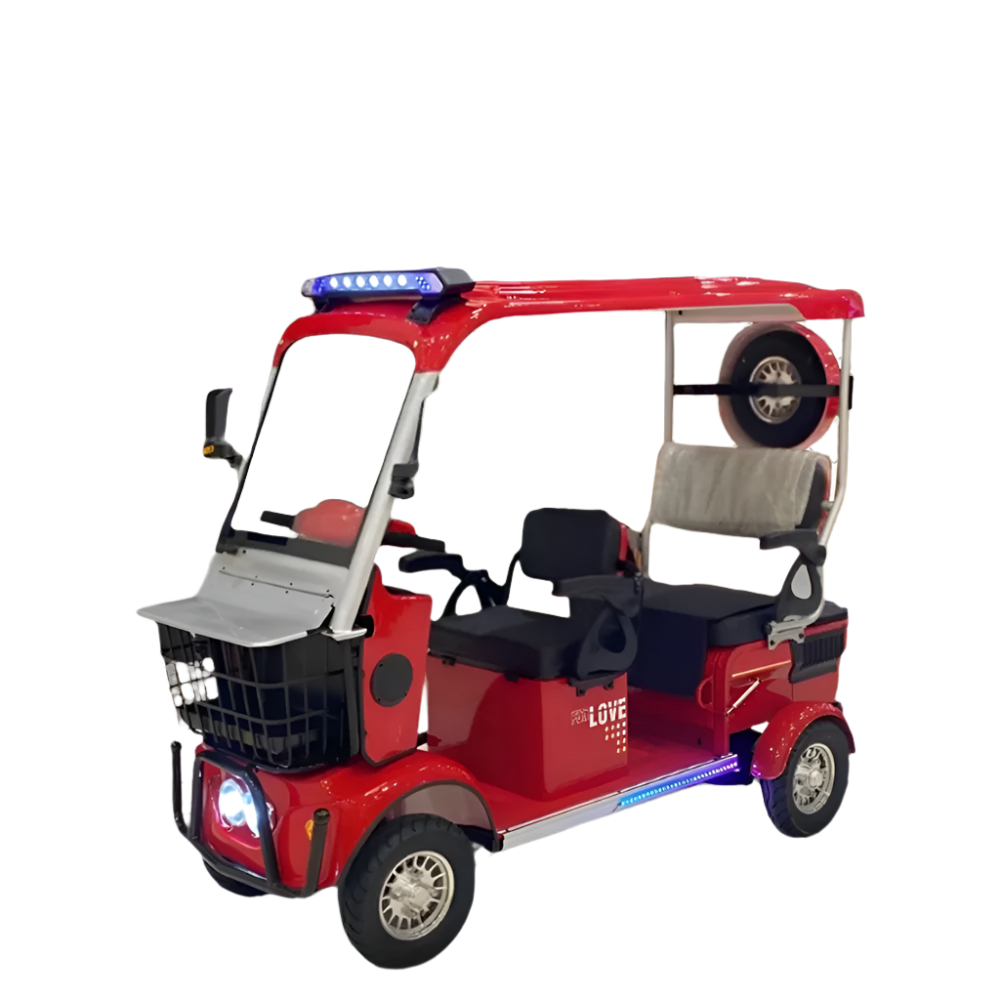 Wheels Powerpod Trio Mini Electric Golf Carts 60V For 3 Passengers ...