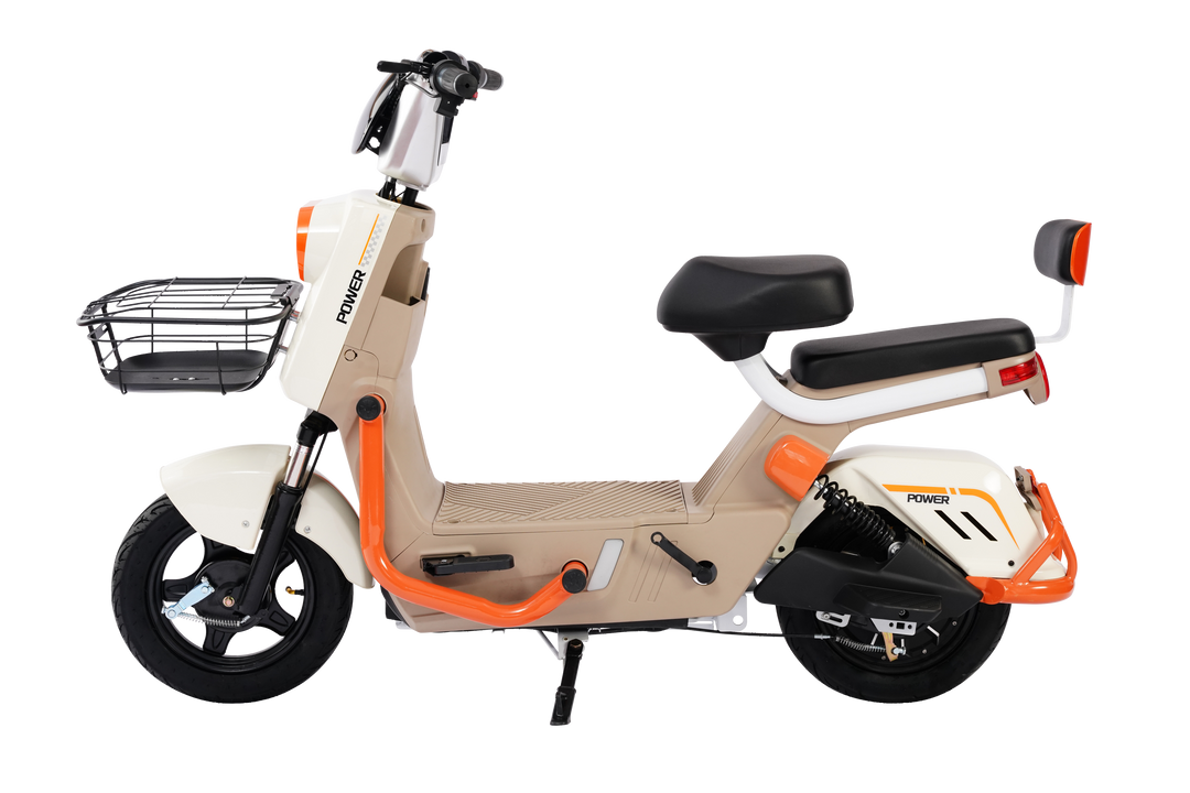 Rocket Electric Scooter 500W with 48V 20AH Battery, 40KM/H Max Speed, 55KM Range – Drum Brakes & Vacuum Tires