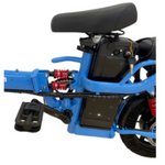 Load image into Gallery viewer, 400W Electric Ride – Blue, Pedal-Assist
