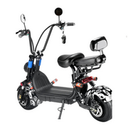 Electric Harley Bike 1000W 48V - Luxury Two-Seater