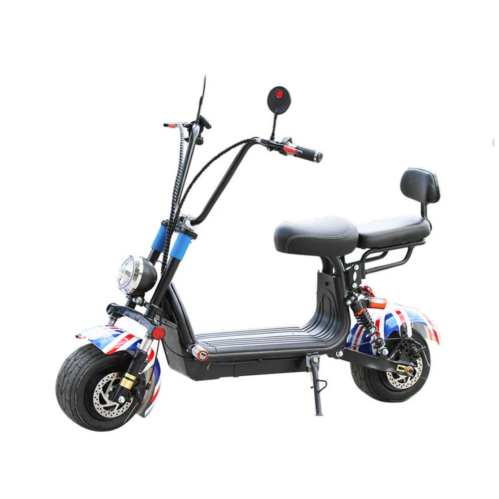 Electric Harley Bike 1000W 48V - Luxury Two-Seater