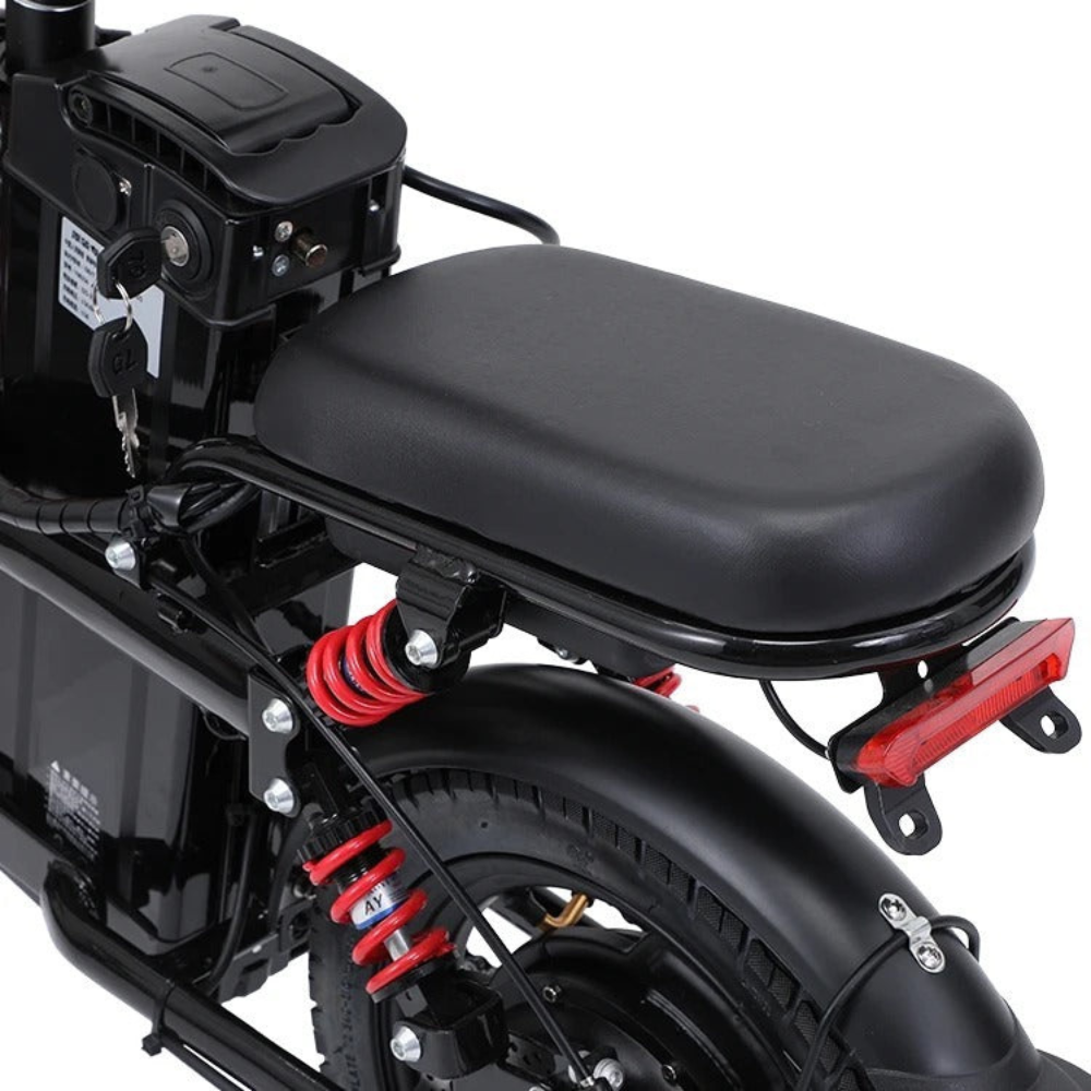 14-Inch Foldable Electric Bike – 2-Seater, 350W Motor