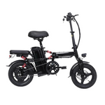 Load image into Gallery viewer, 14-Inch Foldable Electric Bike – 2-Seater, 350W Motor
