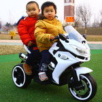 Load image into Gallery viewer, BMW Razor Style 12V Electric Ride-On Motorcycle for Kids
