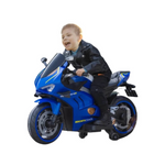 Load image into Gallery viewer, Kids Electric Motorcycle - 12V Ride-On Toy with Dual Motor, Lights, Music, &amp; USB
