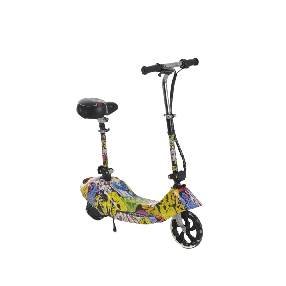 Foldable 24V Electric Scooter for Kids - Adjustable Seat