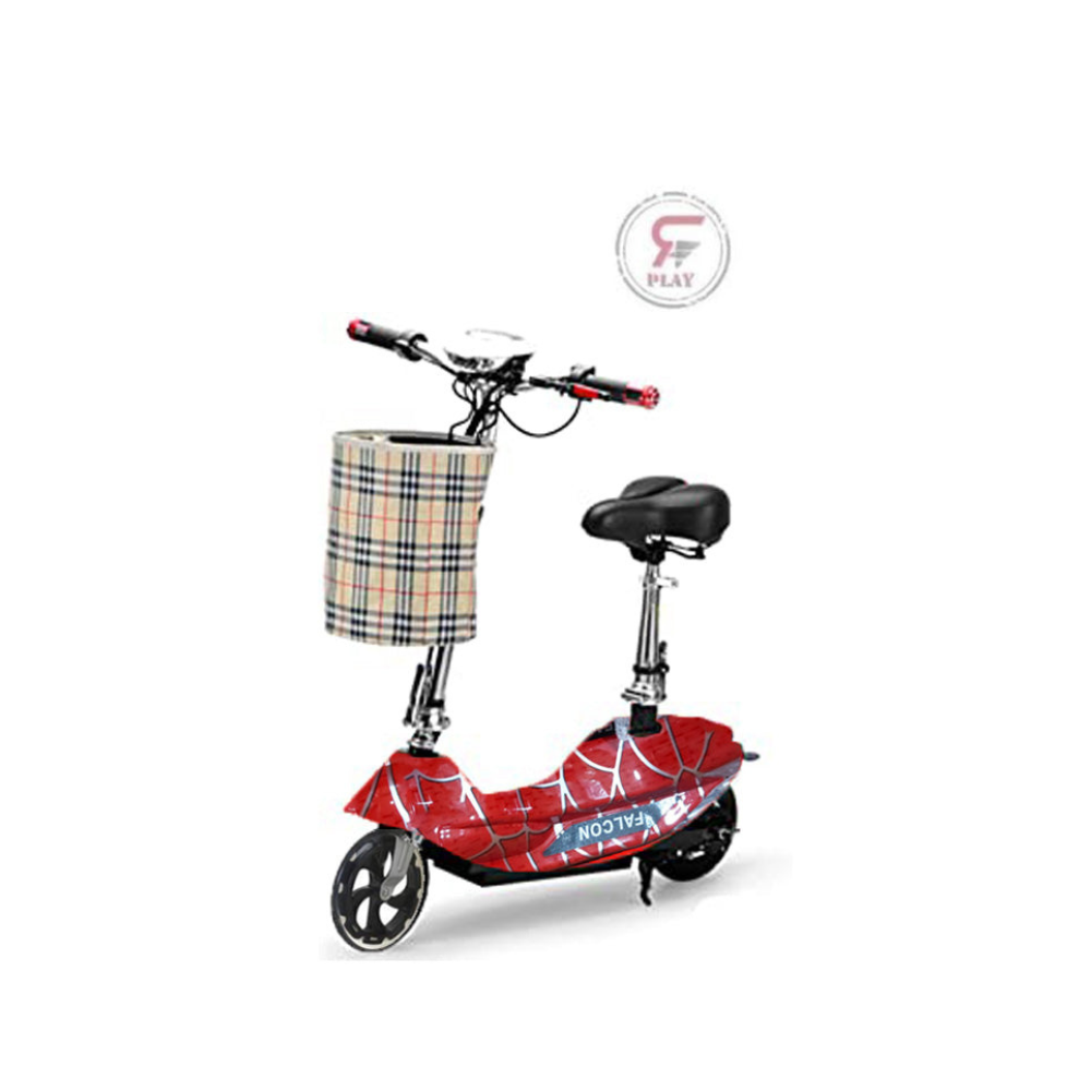 Foldable 24V Electric Scooter for Kids - Adjustable Seat