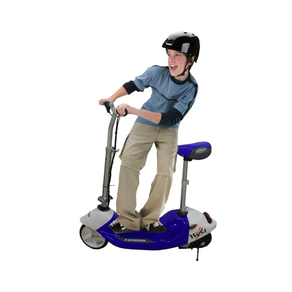 Foldable 24V Electric Scooter for Kids - Adjustable Seat