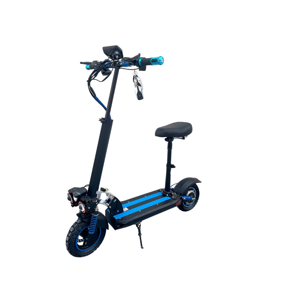 High-Speed  Electric Scooter with 1000W Motor, 48V Battery & LED Display