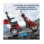 Load image into Gallery viewer, Powerful Electric Scooter XL-4L – 500W-1000W Motor, 48V Battery, 3-Speed, 45KM Range
