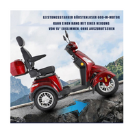 Electric Scooter XL-4L – 48V Battery, 3-Speed max up to 25 km/h , 45KM Range - View 5