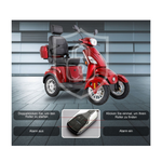 Load image into Gallery viewer, Powerful Electric Scooter XL-4L – 500W-1000W Motor, 48V Battery, 3-Speed, 45KM Range
