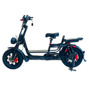 Silver 60V Electric Scooter