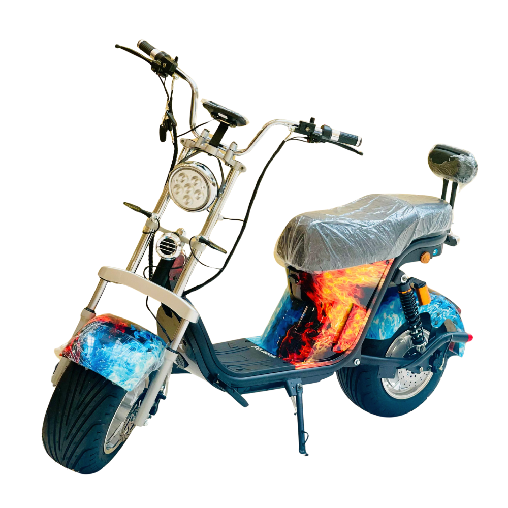 Electric Harley-Style Scooter