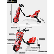 Electric Drift Scooter for Kids